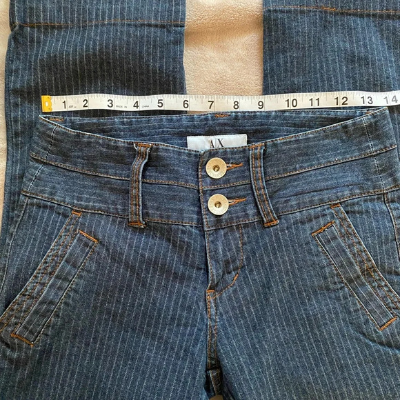 Ax Armani Exchange denim pin stripe jeans - Picture 5 of 7